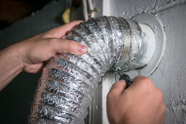 Dryer Duct Replacement in Cranston