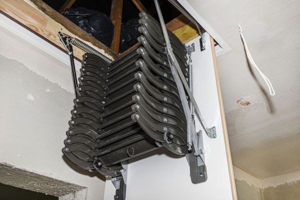 Pulldown Stairs Installation in Cranston