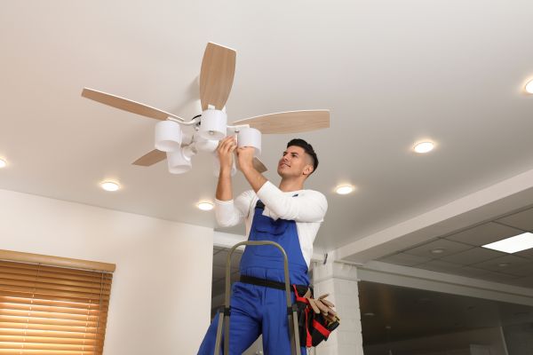 Ceiling Fan Bulb Replacement in Cranston